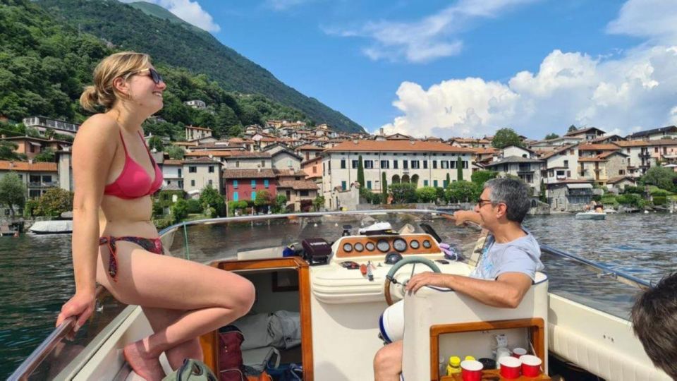 Lake Como 2 Hours Private Boat Tour Groups of 1 to 7 People - Key Points