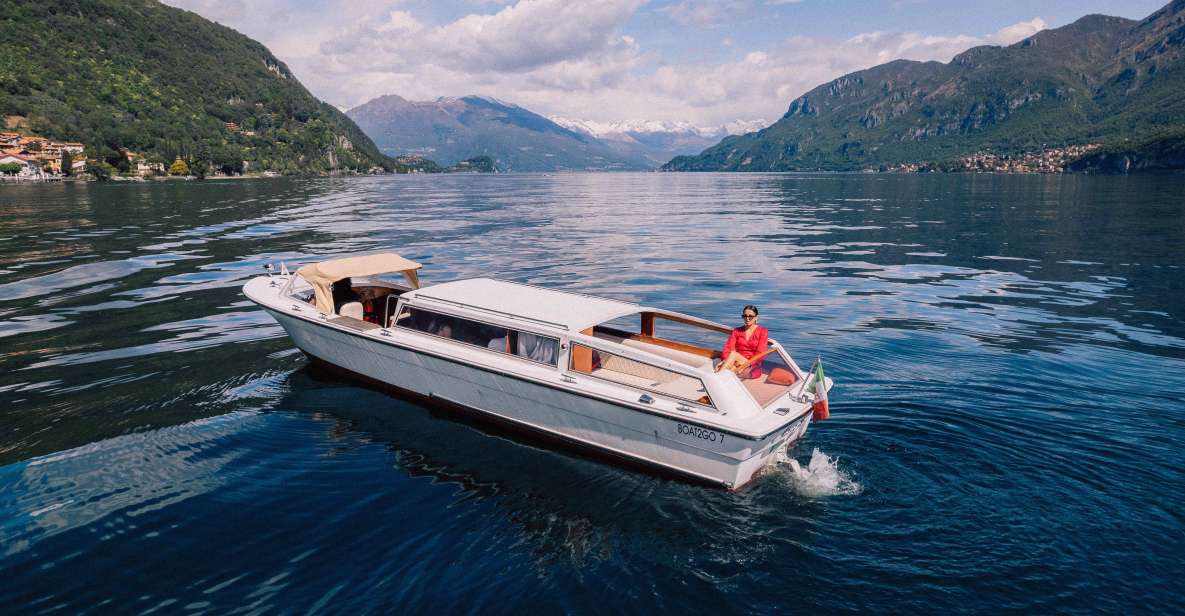 Lake Como Private Boat Tour - Key Points