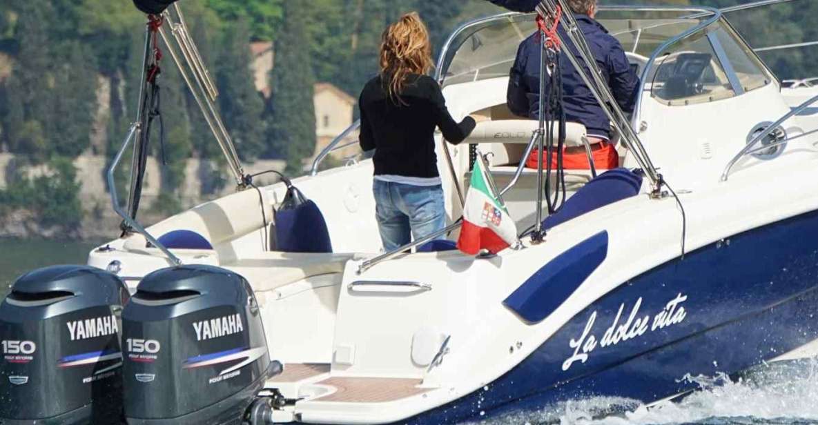 Lake Como: Varenna Private Tour 4 Hours Eolo Boat - Key Points