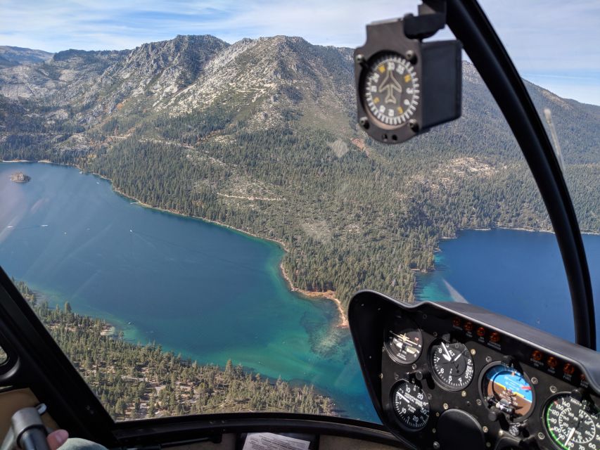 Lake Tahoe: Sand Harbor Helicopter Flight - Key Points