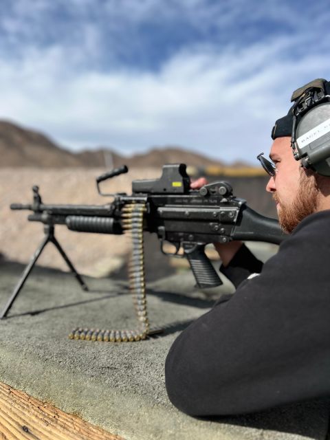 Las Vegas: Mojave Desert Shooting Experience With 3 Guns - Key Points