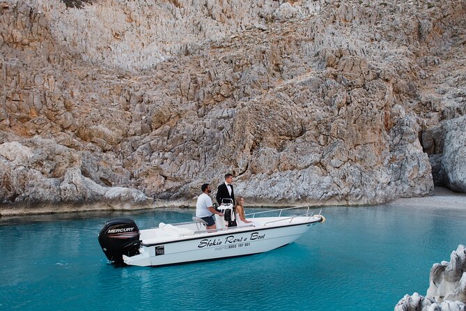 Marathi Private Boat Rental No License Required  - Crete - Pricing and Booking Details