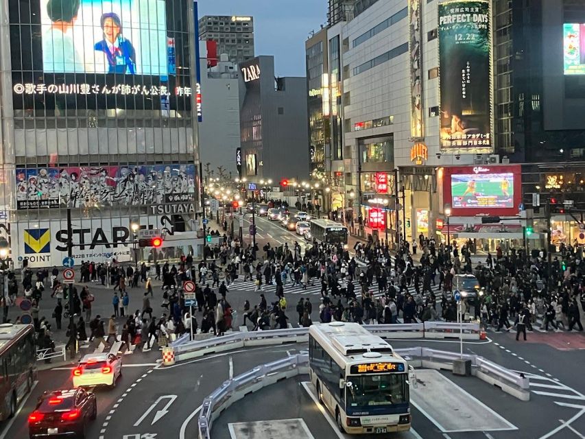 Meiji Shrine and Shibuya Crossing:Tour With a Licensed Guide - Key Points