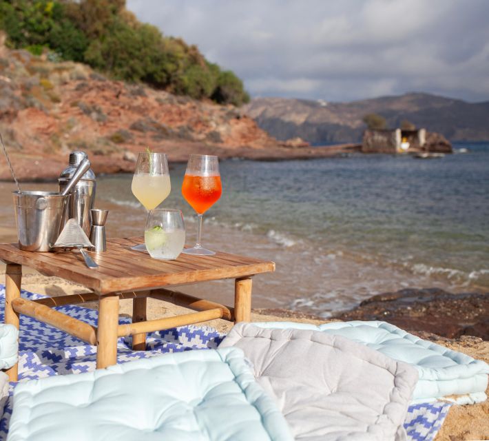 Mykonos: Sunset Cocktail Making Class on a Secluded Beach - Key Points