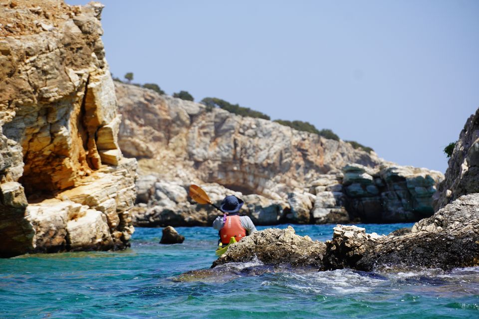 Naxos: Rina Cave Sea Kayak Tour With Snorkeling & Picnic - Key Points