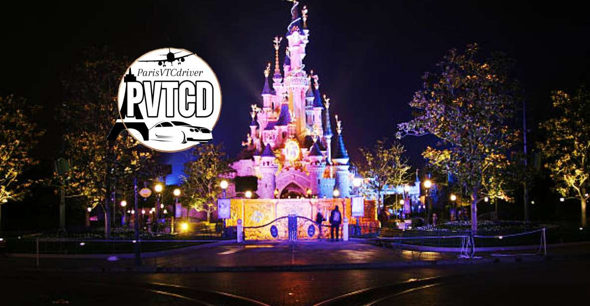 Paris: Disneyland Entry Ticket & Private Round-Trip Transfer - Key Points