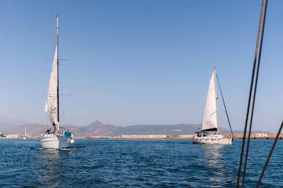 Private Sailing Trip Heraklion 09:00-16:00 or 14:00-21:00 - Key Points