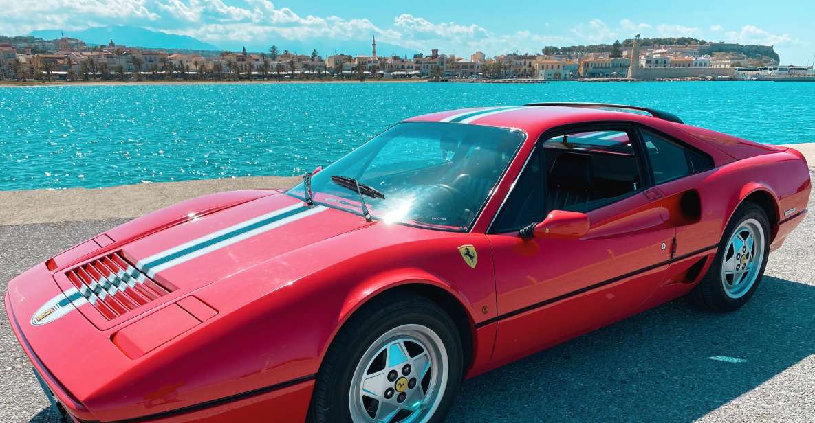 Rethymno: Ride With a Ferrari 208 Turbo - Key Points