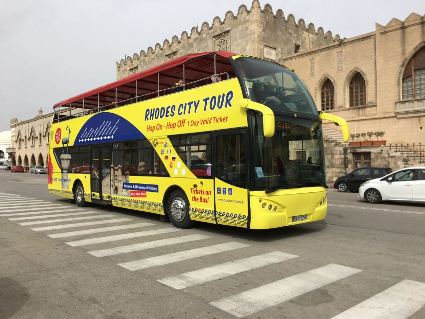 Rhodes: Hop-On Hop-Off City Tour Bus - Key Points