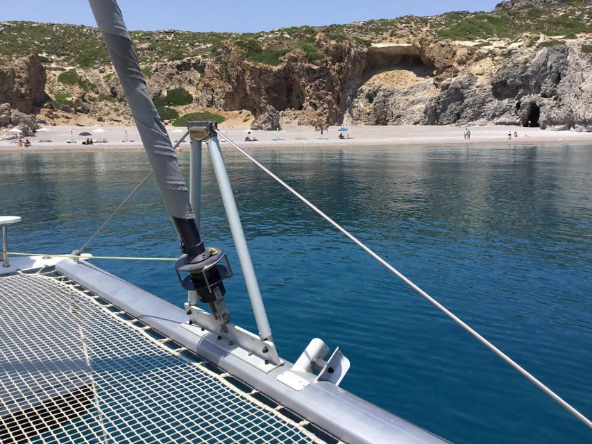 Rhodes: Sailing Catamaran Day Cruise With Food and Drinks - Cruise Details