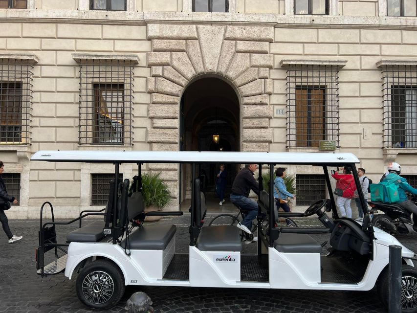 Rome: Private City Highlights Golf Cart Tour - Key Points