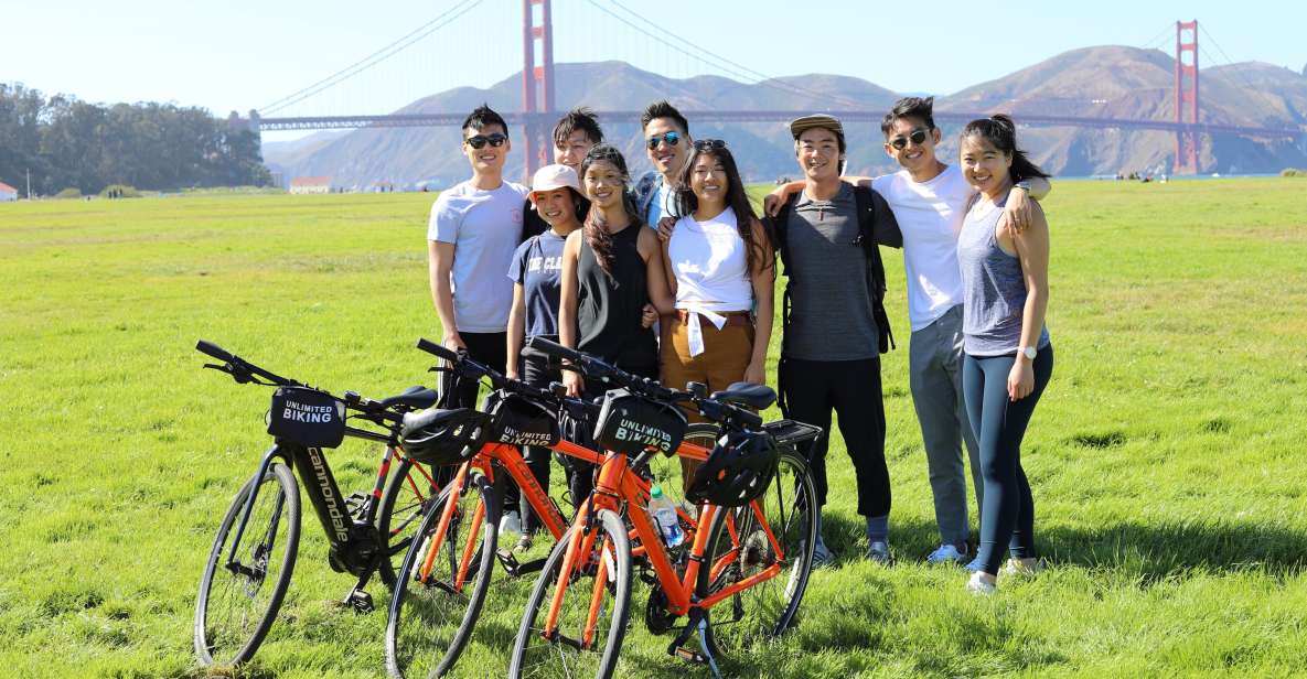 San Francisco: Golden Gate Bridge Guided Bike or Ebike Tour - Tour Details