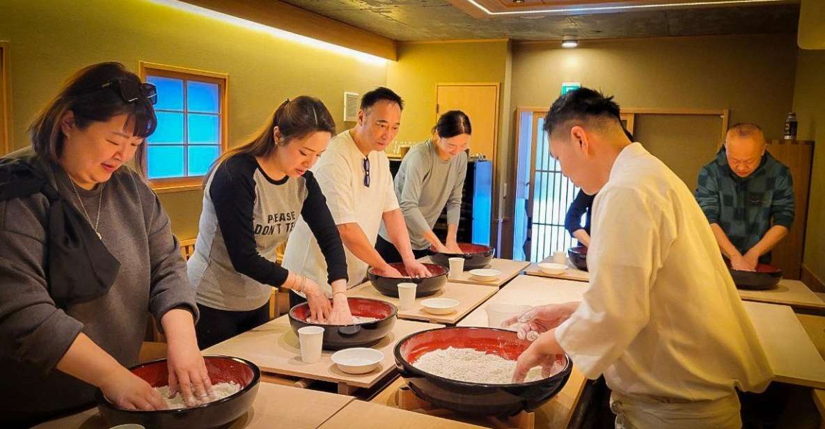 Soba Making Experience With Optional Sushi Lunch Course - Key Points