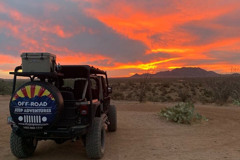 Sonoran Desert: Sunset Jeep Tour With Tonto National Forest - Key Points