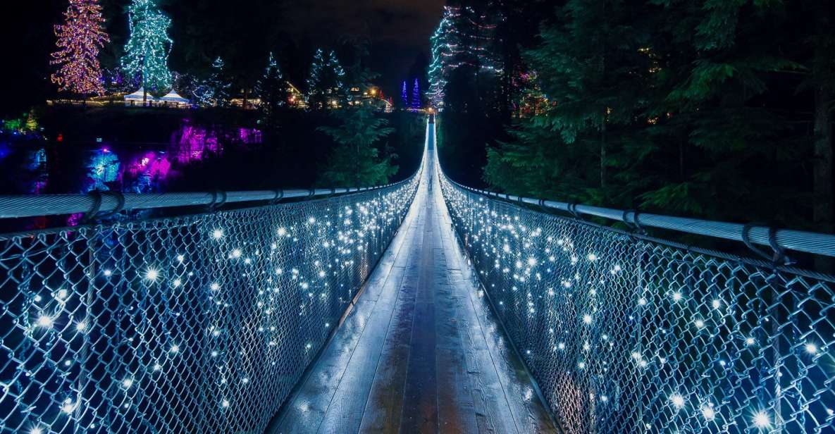 Vancouver and Capilano Suspension Bridge Canyon Lights - Key Points