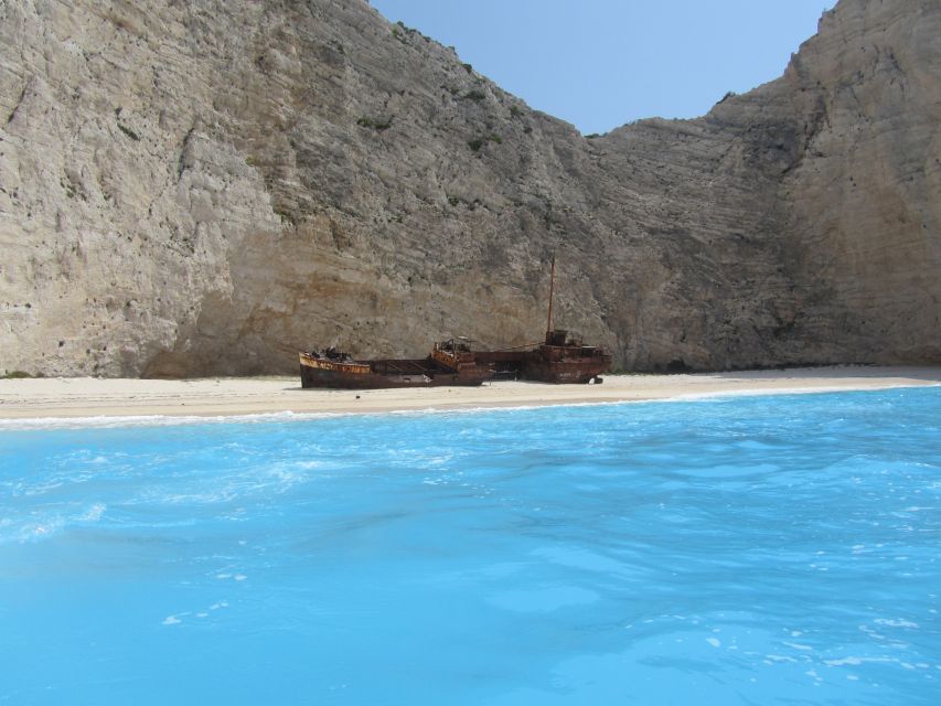 Zakynthos: Navagio Shipwreck and Blue Caves Bus & Boat Tour - Key Points
