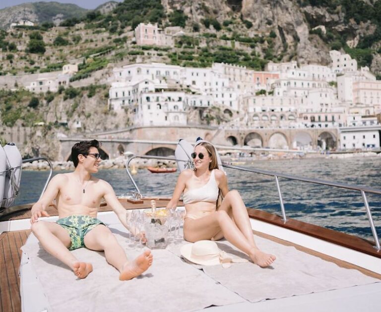 Amalfi Coast: Private Tour From Salerno by Gozzo Sorrentino