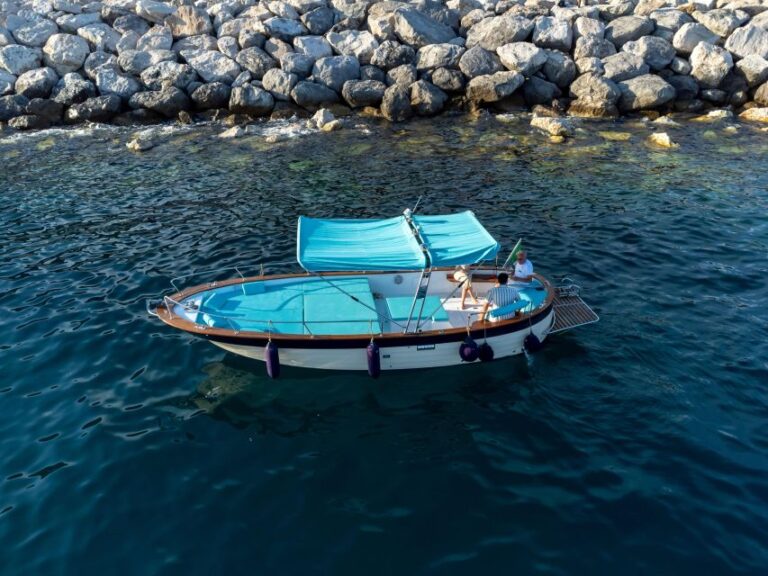 Amalfi Coast Tour on Typical Gozzo Sorrentino