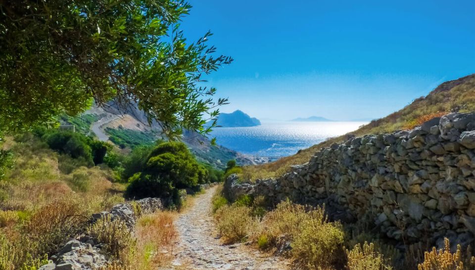 Amorgos: Aegiali Bay Villages Guided Hiking Day Trip - Trip Description
