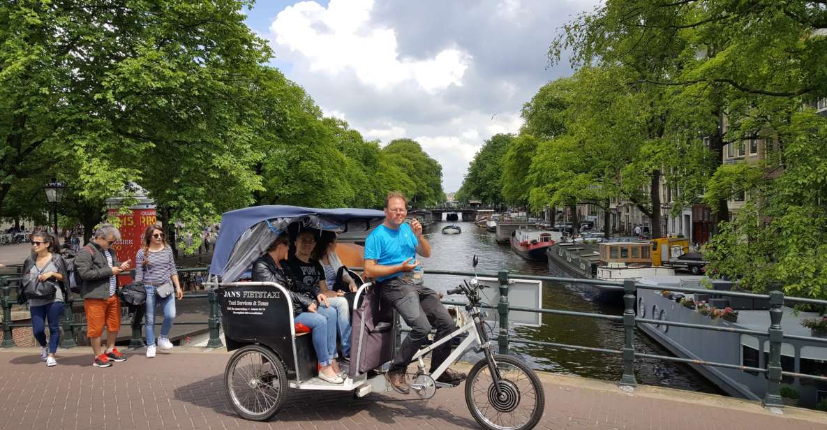 Amsterdam: 2-Hour Sightseeing Tour by Rickshaw - Tour Duration and Languages Offered