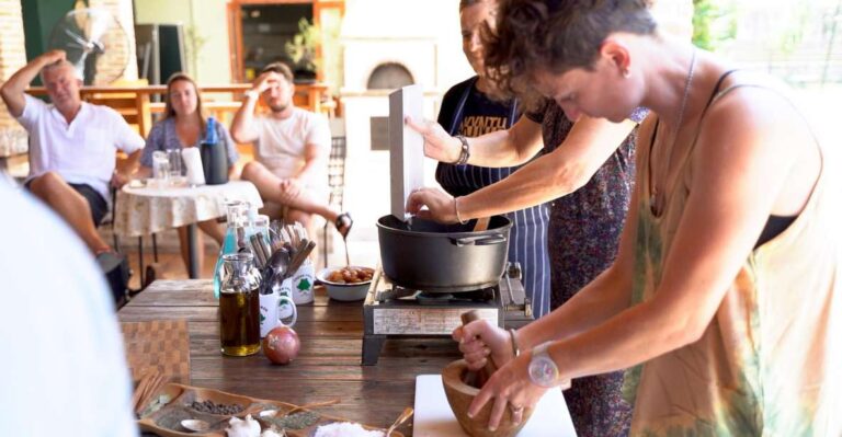 Argassi: Zakynthian Culture & Greek Cooking Class With Lunch