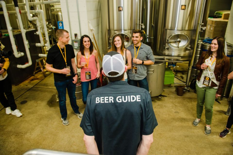 Asheville: Guided Craft Brewery Tour With a Snack - Pricing and Duration Information