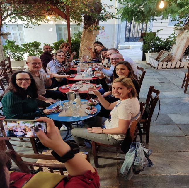 Athens: Greek Spirits and Meze Walking Tour With Tastings