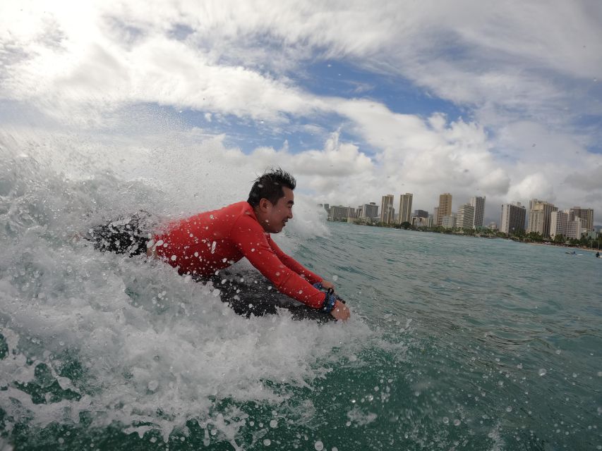 Bodyboard Lesson in Waikiki, 3 or More Students, 13+ - Instructor-to-Student Ratio