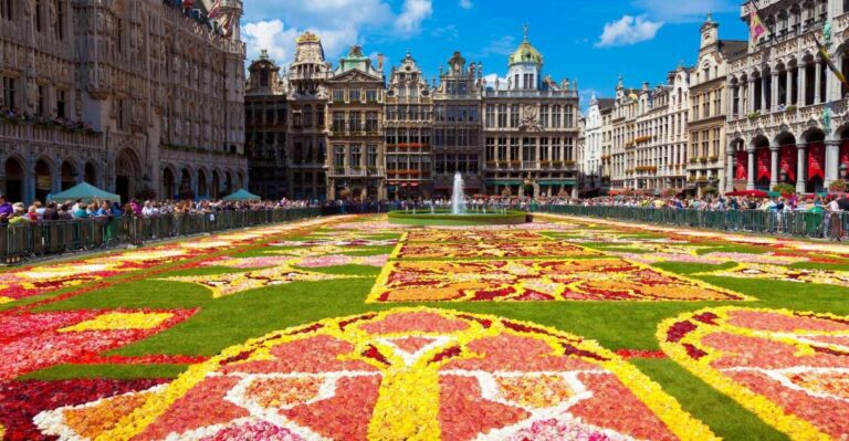 Brussels: Walking Tour With Belgian Lunch, Chocolate, & Beer