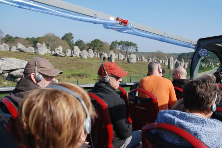 Carnac: Carnac Stones 40-Minute Audio-Guided Bus Tour