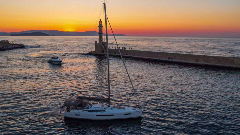 Chania Old Port: Private Sailing Cruise With Sunset Viewing - Activity Overview