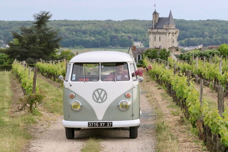 Chinon Vintage Tour: Tour the Town in a Combi VW - Exploring Chinon in Style