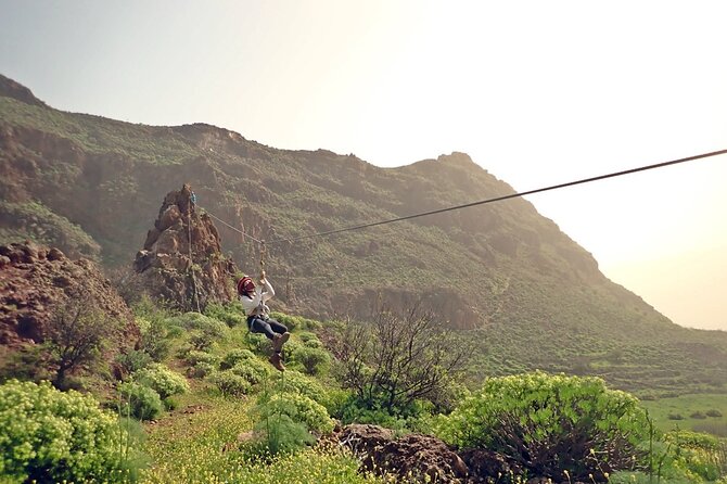 Climbing + Zipline + via Ferrata + Cave. Adventure Route in Gran Canaria - Tour Details and Logistics