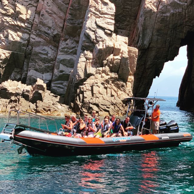 Corsica: Piana Calanques and Caves by Boat