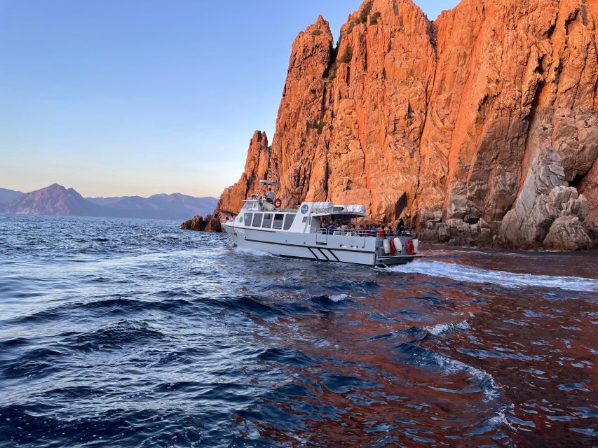 Corsican Evening: Calanques De Piana Sunset Apero With Music - Experience Corsican Sunset Apero Cruise