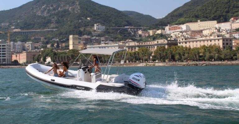 Daily Tour From Salerno to Positano With Skipper