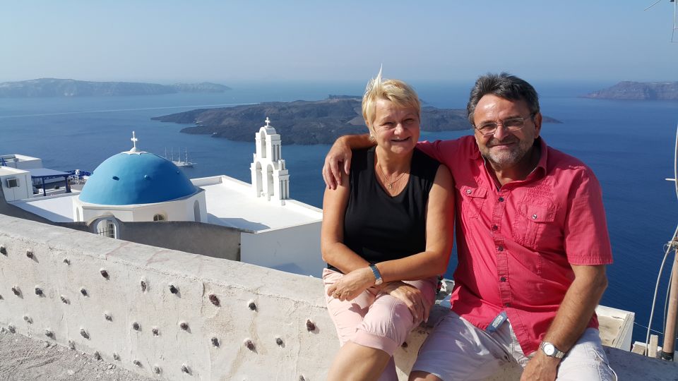 Fira: Santorini Shore Excursion With Guide - Pricing and Duration