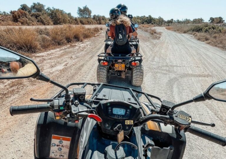 From Albufeira: Full-Day Off-Road Quad Tour