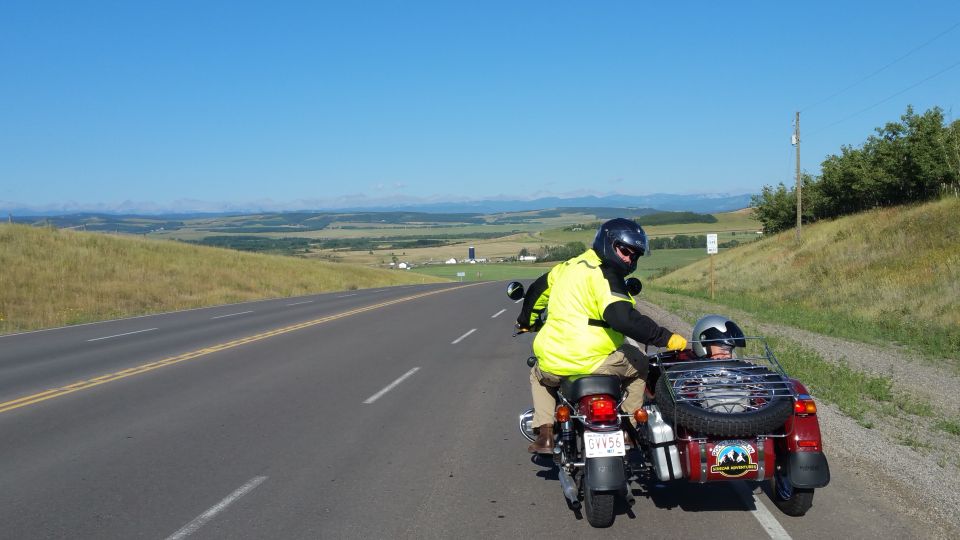 From Calgary: High Spirits Adventure in a Sidecar Motorcycle - Tour Details