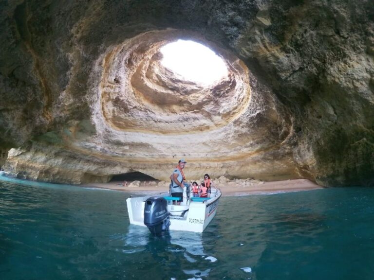 From Carvoeiro: Benagil Caves and Praia Da Marinha Boat Trip