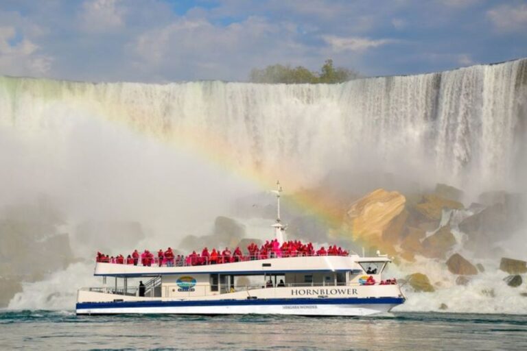 From Mississauga:Niagara Falls Day Tours With Boat and Lunch