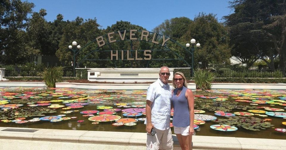 From Orange County: Hollywood and Beverly Hills Van Tour - Tour Description