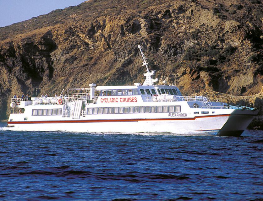 From Paros: Santorini Full-Day Trip by Catamaran - Trip Details