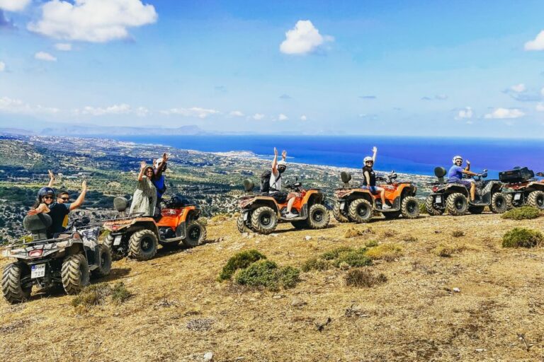 From Rethymno: Half-Day Quad Bike Safari