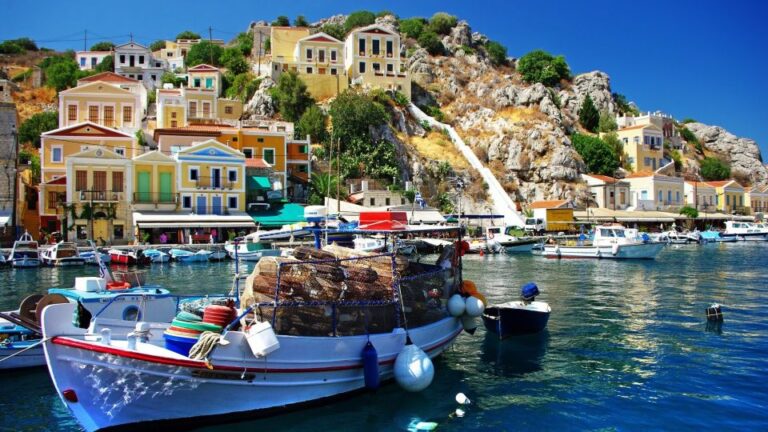 From Rhodes: Boat Trip to Symi Island With Hotel Transfer