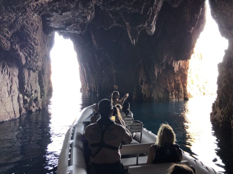 From Sagone/Cargèse: Scandola & Calanques De Piana Boat Tour