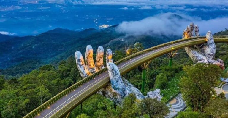 Golden Bridge – Ba Na Hill From Da Nang by Private Car