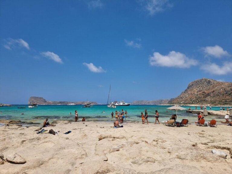 Gramvousa and Balos Tour From Chania Boat Ticket Is Included