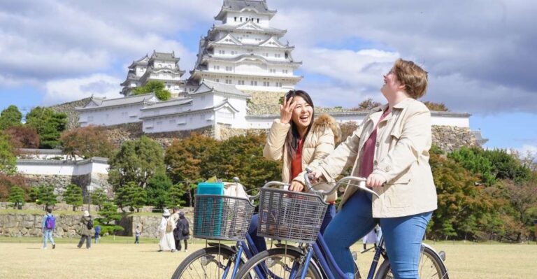 Half-Day Himeji Castle Town Bike Tour With Lunch