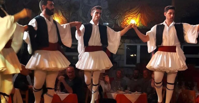 Heraklion: Cretan Folklore Night With Dinner & Transfers